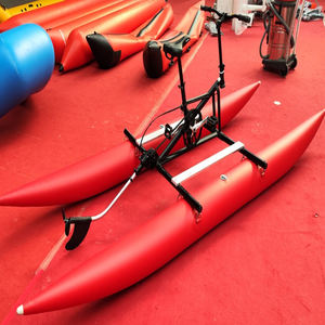 QIQU Bicicletta Acquatica a Pedali Resistente per Hotel e <span class=keywords><strong>Marina</strong></span>, Capacità di Carico 150kg, Noleggio Resort, Bici d'Acqua Gonfiabile per Adulti - Product Image 3