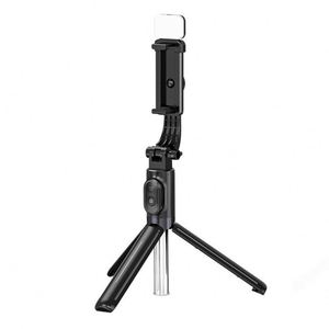 0713FX Wireless Selfie Stick 360 Rotation Flexible Portable LED Light Mobile Phone Holder Stand Foldable Tripod Promotional <b>Gift</b> - Product Image 4