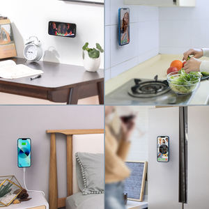 Support de téléphone magnétique collant pour <span class=keywords><strong>Magsafe</strong></span> <span class=keywords><strong>iPhone</strong></span> 17 16 15 14 13 <span class=keywords><strong>12</strong></span> Pro Max Mini support de <span class=keywords><strong>voiture</strong></span> et support mural - Product Image 5