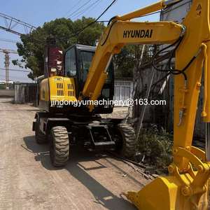 Excavatrice sur pneus d'occasion R60W-7 HYUNDAI R60w-7 60w-9 R150W-9 à vendre - Product Image 4