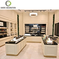 Vitrine à parfums, meuble de présentation de parfums, design de meubles cosmétiques