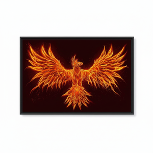 Modern Tempered Glass Wall Decor - Printed <b>Canvas</b> Art,BLACK <b>FRAMED</b> <b>CANVAS</b> - Product Image 2