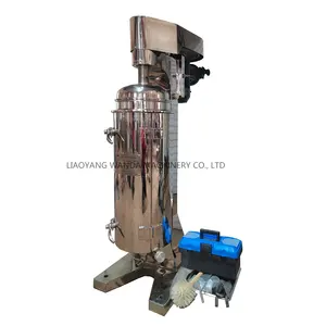 Endüstriyel yağ çıkarma filtresi boru şeklindeki kap santrifüj işlenmemiş hindistan cevizi yağı santrifüj ayırıcı makinesi