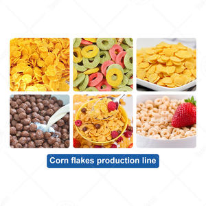 OCEAN Machine Pour Fabrique Corn Flake Petite Puff Cereal Food Rice Corn Flake Extrusora Línea de producción - Product Image 6
