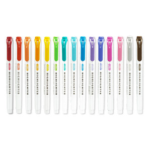 Năm mới đôi đánh đầu huỳnh quang Bút Highlighter 30 màu sắc thiết lập khuyến mại sử dụng tùy chỉnh bao bì - Product Image 5