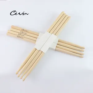Wholesale Low Price Adult Child Use Practice Drop Shape 40.6Cm Maple Wood 5A Drumsticks For Learning