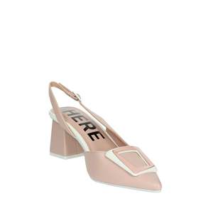 Zapatos de Tacón Donna Slingback 24963 Rosa con Tacón Cuadrado y Diseño de Tiras para Mujer - Product Image 5