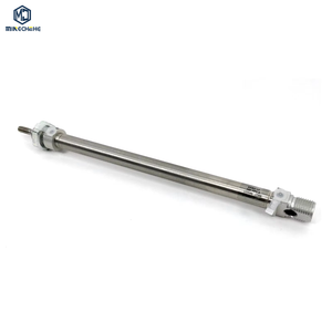 Cylindre pneumatique industriel rond DSNU-16-160-PPV-A, alésage 16 mm, course 160 mm, amortissement réglable, pièces d'automatisation ISO 6432 - Product Image 1