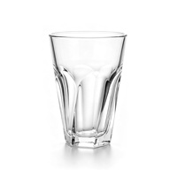 Verre à eau, café, bière sans pied ni couvercle Libbey Gibraltar Wave DuraTuff épaissi pour restaurant