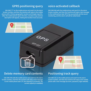 Pelacak GPS GF07 Berkualitas Tinggi Grosir, Perangkat Pelacak Lokasi Real-Time Dengan Desain Magnetik dan Daya Tahan Lama - Product Image 2