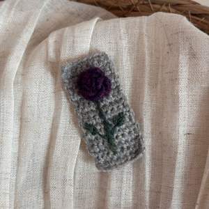 คลิปหนีบ<span class=keywords><strong>ผม</strong></span>ทำจากขนสัตว์โครเชต์ทรงสี่เหลี่ยมผืนผ้าคลิปหนีบ<span class=keywords><strong>ผม</strong></span>ทำจากโลหะ6ซม. อุปกรณ์เสริมพิเศษ - Product Image 4