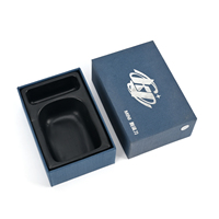 Boîte cadeau rigide en papier écologique personnalisée de haute qualité avec pelliculage mat et gaufrage pour faveurs de mariage et promotion commerciale