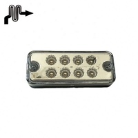 12V 8 LED feu de position latéral feu arrière indicateur de dégagement camion remorque camion caravane Bus étanche