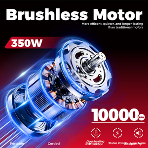 Polisseuse de voiture <span class=keywords><strong>mini</strong></span> sans fil industrielle à <span class=keywords><strong>batterie</strong></span>, à vitesse variable, pour polissage à l'eau, élimination des rayures et lustrage - Product Image 5