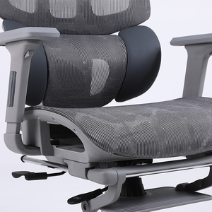 เก้าอี้สำนักงานปรับระดับได้ <span class=keywords><strong>Happyland</strong></span> Health Lift Chair สำหรับเล่นเกมส์ พนักพิงสูง โครงอะลูมิเนียม ดีไซน์ทันสมัย นั่งสบายด้วยผ้าตาข่าย เหมาะสำหรับใช้ในบ้านและที่ทำงาน - Product Image 6