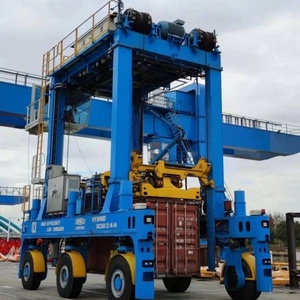Grúa Portátil Económica de Bajo Costo de 35t, 60t, 80t con Neumáticos de Caucho para Manejo de Contenedores y Plazas de Trabajo - Product Image 5