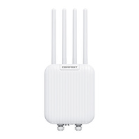 Router Inalámbrico para Exteriores COMFAST WiFi7 de Doble Banda, AP Impermeable con Antenas de Alta Ganancia para Cobertura en Exteriores