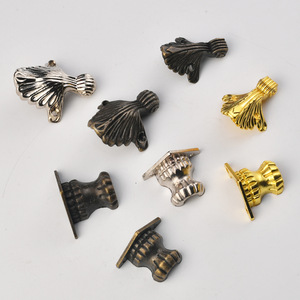 Furniture <b>Pads</b> Zinc Alloy Anti <b>Scratch</b> Base For Furniture Hardware Decorative Feet Modern Simple Style - Product Image 3
