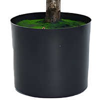 Grosir pohon topiary buatan pohon bunga putih buatan pohon boxwood bola pohon buatan untuk dekorasi luar ruangan dalam ruangan