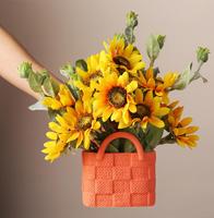 Vase à fleurs en céramique de table, style nordique moderne et créatif, marque Beisi, avec glaçure pigmentée, idéal pour les anniversaires (vente en gros)