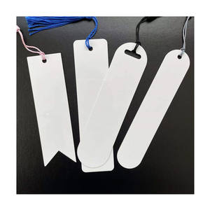 ที่คั่นหนังสืออะลูมิเนียมเคลือบเงาสีขาวสำหรับงานพิมพ์แบบระเหิด ปี <span class=keywords><strong>2026</strong></span> ขายดี พร้อมพู่ห้อย สามารถปรับแต่งได้ - Product Image 6