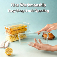 Boîte à hamburger jetable transparente en PET de 54 oz, avec couvercle séparé, conteneur alimentaire en plastique pour pain, gâteau, personnalisable disponible en gros