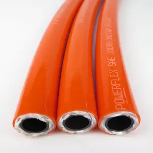 SAE 100 R7/EN855 R7 tuyau en Nylon de chine haute pression un Tube tressé à deux fibres