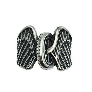 Anillo de Acero Inoxidable 316L para Hombre, Anillo Gótico al por Mayor, Variedad de Anillos de Calavera Vintage para Motociclistas, Joyería Vikinga para Hombre, Accesorio - Product Image 4