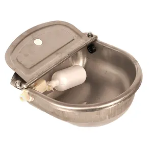 Automatic SUS Waterer Bowl with Float Valve and Drainage Hole Water Trough