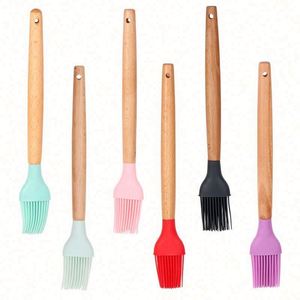 Custom 33 Pcs <b>Kitchen</b> <b>Accessories</b> Mixing Spatula Non Stick Cookware Set Silicone <b>Kitchen</b> Utensils Set With Wooden Handle - Product Image 6
