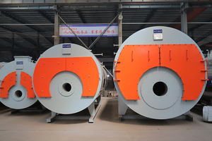 หม้อต้มน้ำร้อนแบบใช้ความดันน้ำมันและก๊าซ ขนาด 0.7, 1.4, 2.1, 1.8 เมกะวัตต์ ใช้สำหรับทำความร้อนในโรงเรียน โรงแรม และโรงเรือน - Product Image 2