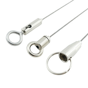 Kit de clips de câblage réglables avec crochets à ressort pour la gestion des fils au <span class=keywords><strong>plafond</strong></span> et la suspension d'éclairage - Product Image 2