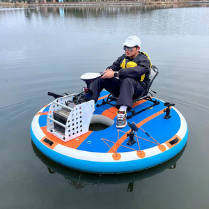Bote de Pesca Inflable Eléctrico con Señuelos y Todos los Accesorios para Uso en Ríos y Lagos - Product Image 2