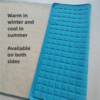 Surmatelas hybride TPU double couche en mousse de gel froid de taille personnalisée tpe surmatelas en gel rafraîchissant tpe surmatelas en silicone