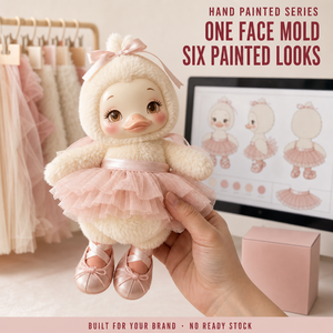 Créez votre propre peluche visage en caoutchouc souple, série mystère, motif chaîne complète, fournisseur de matériel de couture pour cadeaux et vente au détail - Product Image 5