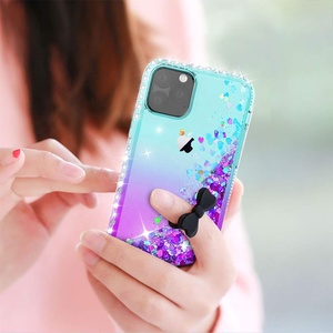 Custodia di Lusso con Liquido e Sabbia Mobile per <span class=keywords><strong>iPhone</strong></span> X XR XS <span class=keywords><strong>Max</strong></span>, <span class=keywords><strong>Cover</strong></span> Rigida con Glitter e Diamanti per <span class=keywords><strong>iPhone</strong></span> <span class=keywords><strong>11</strong></span> <span class=keywords><strong>Pro</strong></span> <span class=keywords><strong>Max</strong></span> - Product Image 5