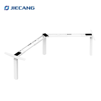 Base de bureau réglable en hauteur JIECANG, design ergonomique à angle de 120 degrés, pour poste de travail assis-debout