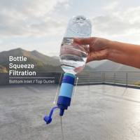 Purificateur d'eau potable personnel miniature et léger pour le camping en plein air, les voyages, filtre à eau en forme de paille