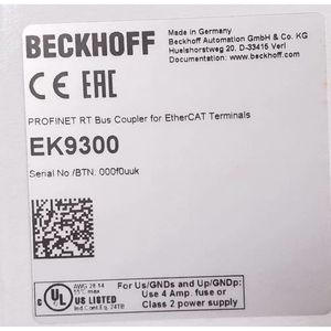 Module PC industriel Beckhoff Cx5020-0111 Ethernet Ethercat Aluminium Allemagne - Product Image 3