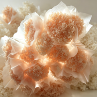 Anna Hortensien & Rosen Konservierte Trockenblumen 20g/Box Ewige Blumenmaterialien Geschenkbox aus China