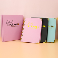 Cuaderno – planificateur de Journal hebdomadaire et mensuel, impression personnalisée, onglets diviseurs, carnet de notes