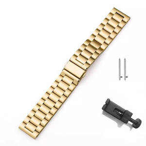 Nueva <span class=keywords><strong>Correa</strong></span> de Reloj de Acero Inoxidable con Tres Cuentas para IWatch 11 46mm 42mm, <span class=keywords><strong>Correa</strong></span> de Metal para <span class=keywords><strong>Apple</strong></span> <span class=keywords><strong>Watch</strong></span> 11 10 9 8 Series 49mm - Product Image 4