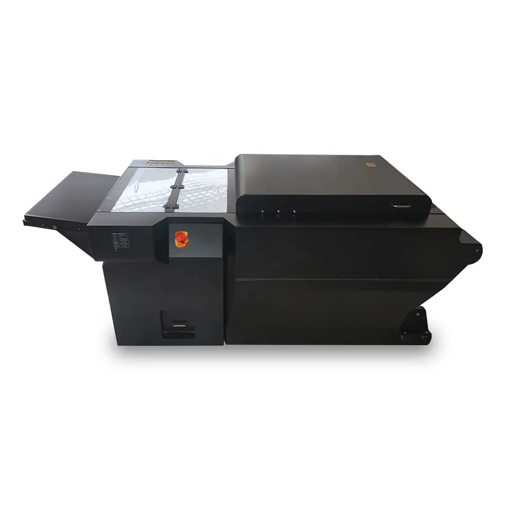 Kualitas Terbaik Pencetak DTF Pencetak Inkjet 60Cm Lebar Sistem Sirkulasi Tinta Putih dan Sistem Daur Ulang Bubuk