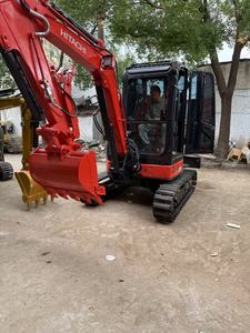 รถขุดขนาดเล็กฮิตาชิ ZX35 มือสอง พร้อมเครื่องยนต์ยันม่าร์ บุ้งกี๋ขนาด 0.15 คิว กำลัง 22 กิโลวัตต์ พร้อมหัวหนีบ  ชุดเกียร์ ปั๊ม แบริ่ง PLC - Product Image 2