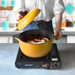Mini Casserole ronde en grès glacée, en céramique, brillante, vente en gros, - Product Image 3
