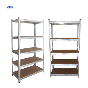 Dễ dàng lắp ráp kệ 5 tầng có thể điều chỉnh kệ phong cách Châu Âu boltless kệ cho nhà để xe kệ kho - Product Image 4