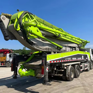Camion <span class=keywords><strong>pompe</strong></span> à béton diesel Putzmeister d'occasion à bas prix de Chine, portée verticale 38m, 140/90m/h, modèle 2015, à louer - Product Image 1