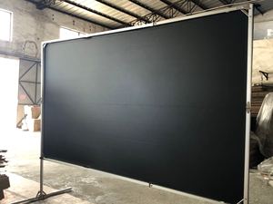 Có thể gập lại phí<span class=keywords><strong>a</strong></span> trước và phí<span class=keywords><strong>a</strong></span> sau chiếu/di động nhanh gấp Màn hình máy chiếu ngoài trời/trong nhà 120 inch 135" - Product Image 5