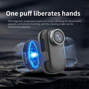 [Borme] Caméra d'action magnétique 4K étanche, enregistreur POV pour vlog, caméra <span class=keywords><strong>sport</strong></span> avec gyroscope 6 axes EIS, support magnétique et boîtier IP68 - Product Image 2