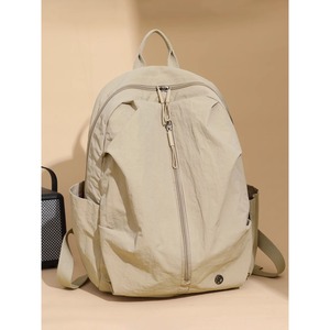 Ultra Lightweight Nylon Backpack Unisex Daypack Waterproof Large Capacity For School Travel Outdoor Use Solid Color - Product Image 1